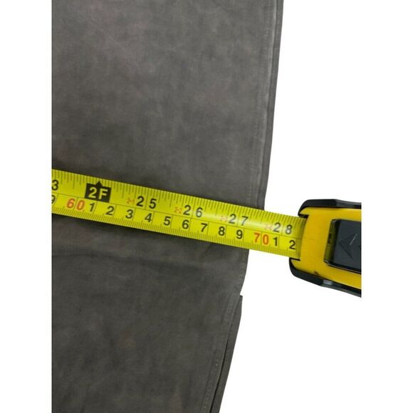 Massimo Dutti Womens Midi Skirt Large L Brown wrinkle effect flowy 5219/869 NWT - Picture 11 of 11